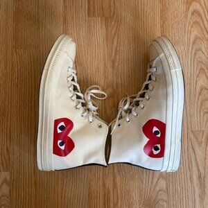 Comme de Garcons Play Sneakers, High Top